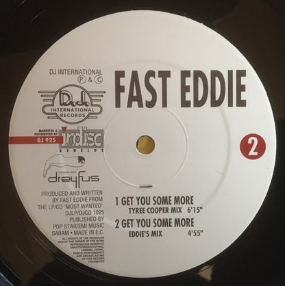 "Fast" Eddie Smith : Let's Do This (12")