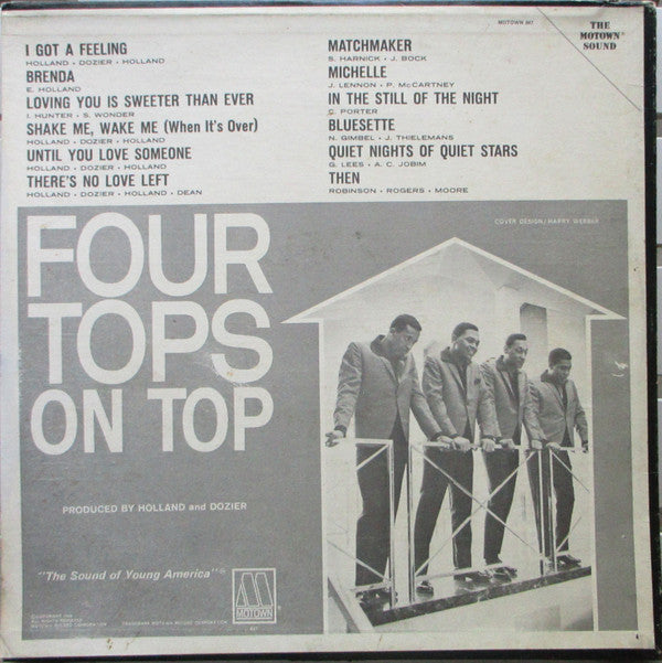 Four Tops : Four Tops On Top (LP, Album, Ind)