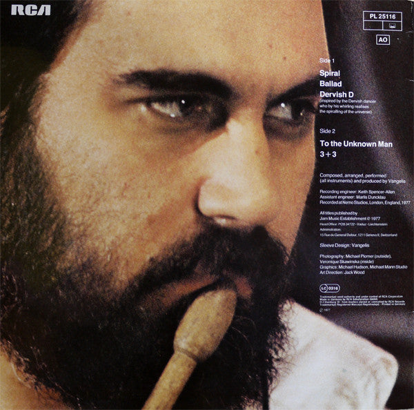 Vangelis : Spiral (LP, Album)