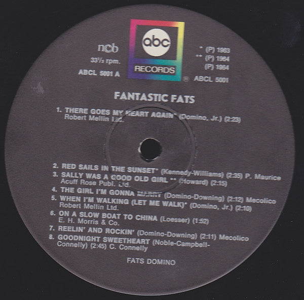 Fats Domino : Fantastic Fats (LP, Comp)