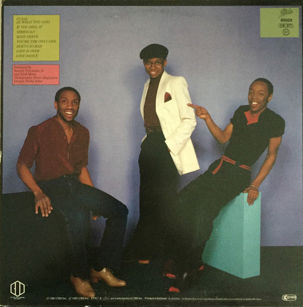 The Reddings : Class (LP, Album)