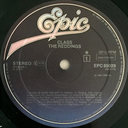 The Reddings : Class (LP, Album)