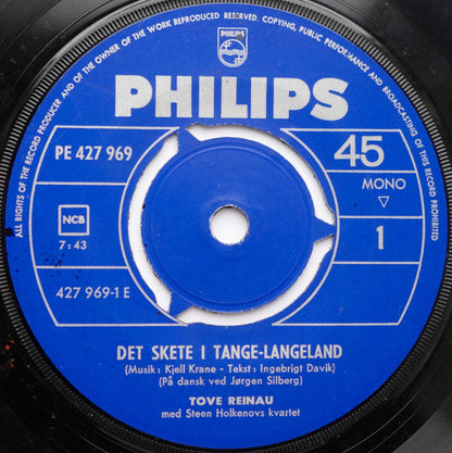 Tove Reinau : Det Skete I Tange-langeland (7", Mono)