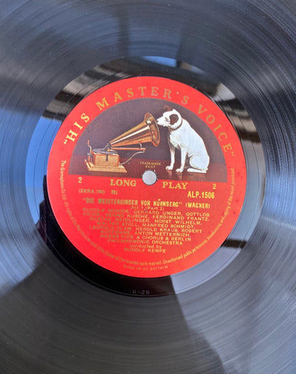 Richard Wagner, Berliner Philharmoniker, Rudolf Kempe : Die Meistersinger Von Nürnberg (5xLP, Mono + Box)