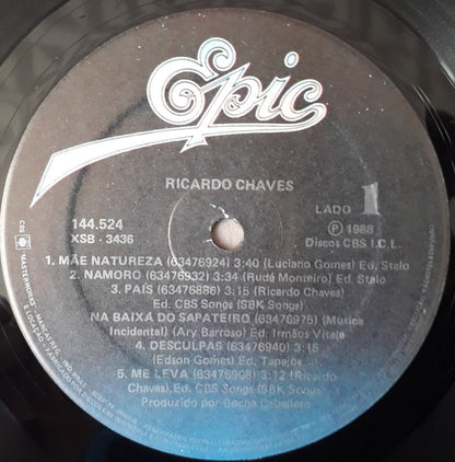 Ricardo Chaves : Ricardo Chaves (LP, Album)