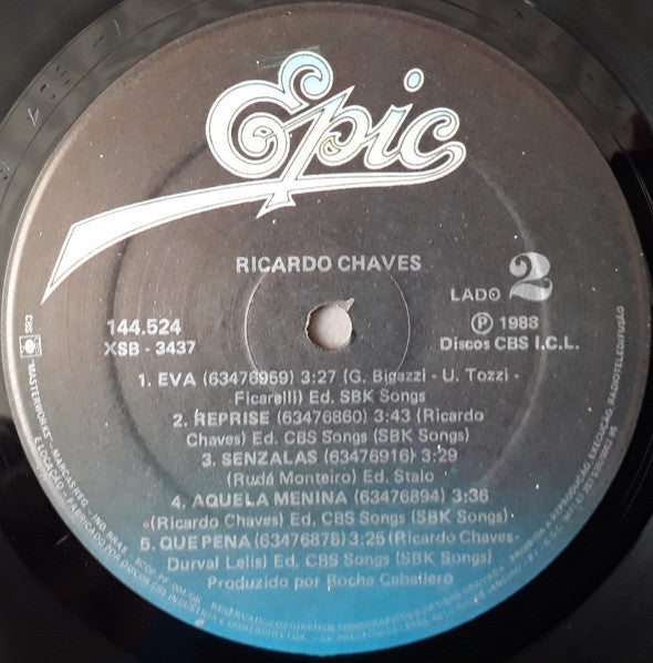 Ricardo Chaves : Ricardo Chaves (LP, Album)