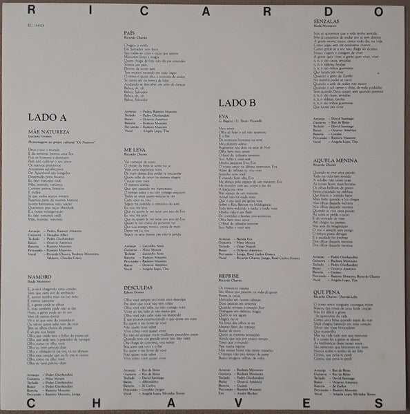 Ricardo Chaves : Ricardo Chaves (LP, Album)