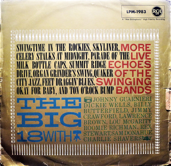 The Big 18 : More Live Echoes Of The Swinging Bands (LP, Mono)