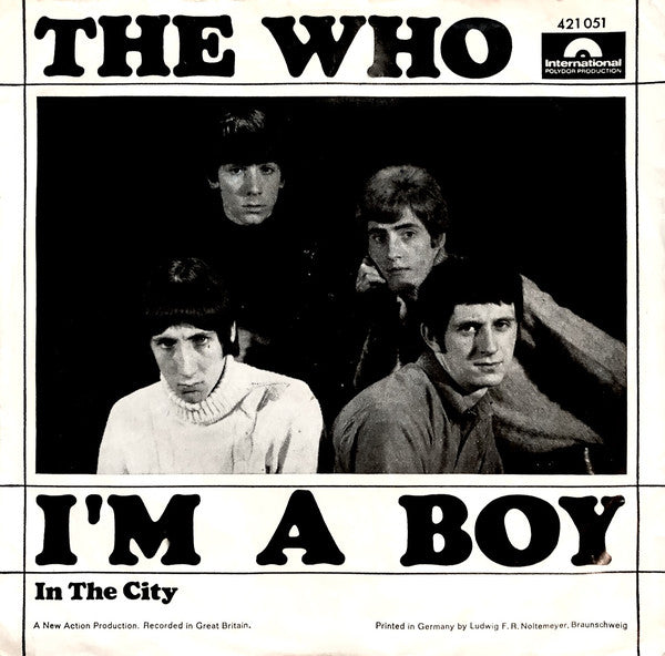 The Who : I'm A Boy (7", Single, Mono)