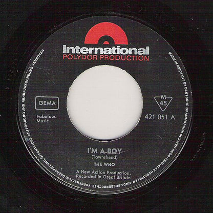 The Who : I'm A Boy (7", Single, Mono)