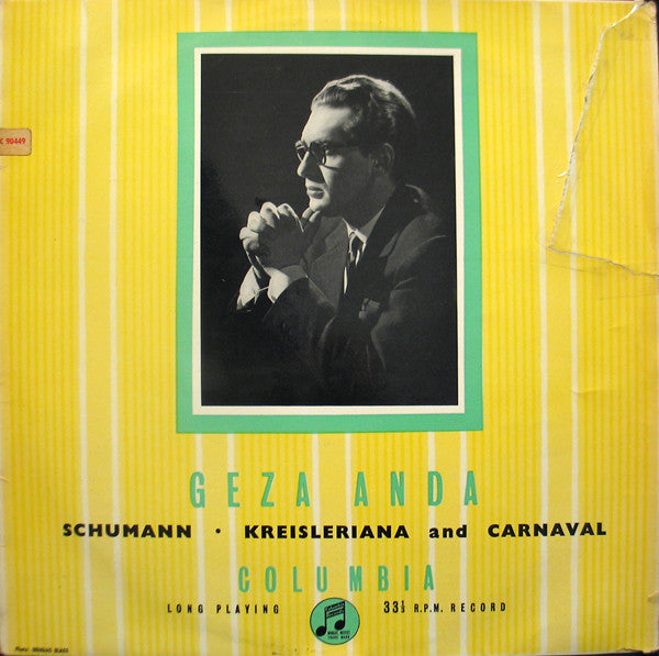 Géza Anda - Robert Schumann : Kreisleriana And Carnaval (LP)