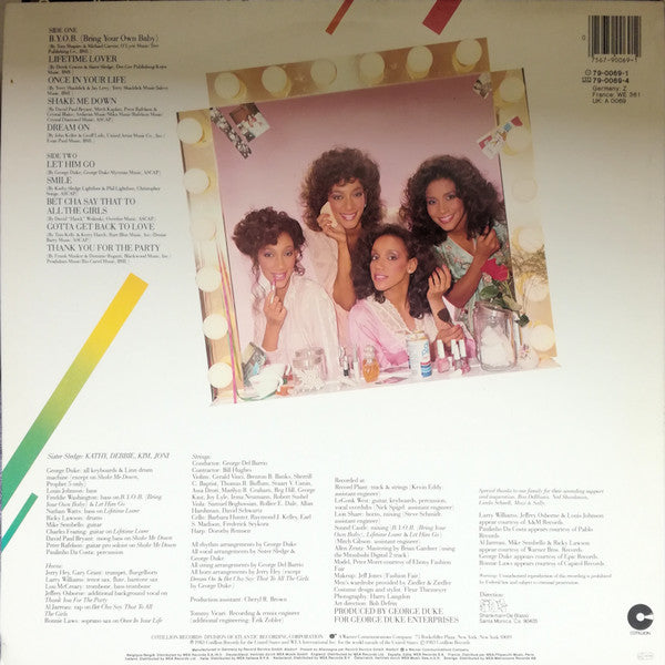 Sister Sledge : Bet Cha Say That To All The Girls (LP, Album)