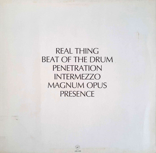 Martin Hall : Presence (LP, Album)