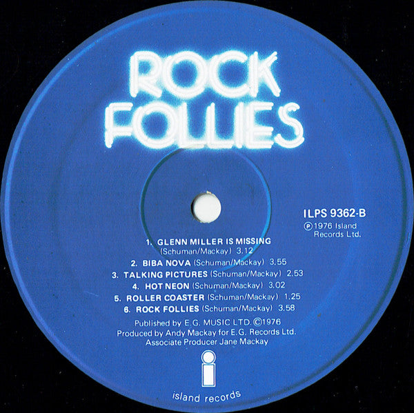 Charlotte Cornwell, Julie Covington And Rula Lenska : Rock Follies (LP, Album)