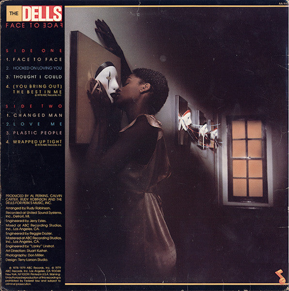 The Dells : Face To Face (LP, Album)