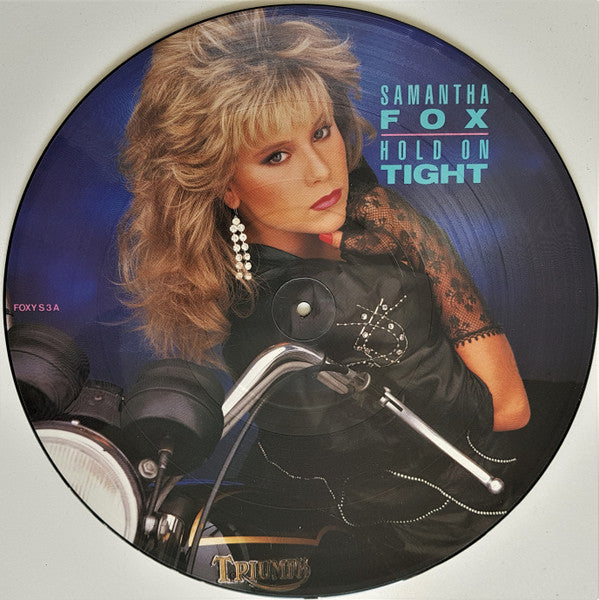 Samantha Fox : Hold On Tight (12", Single, Pic)