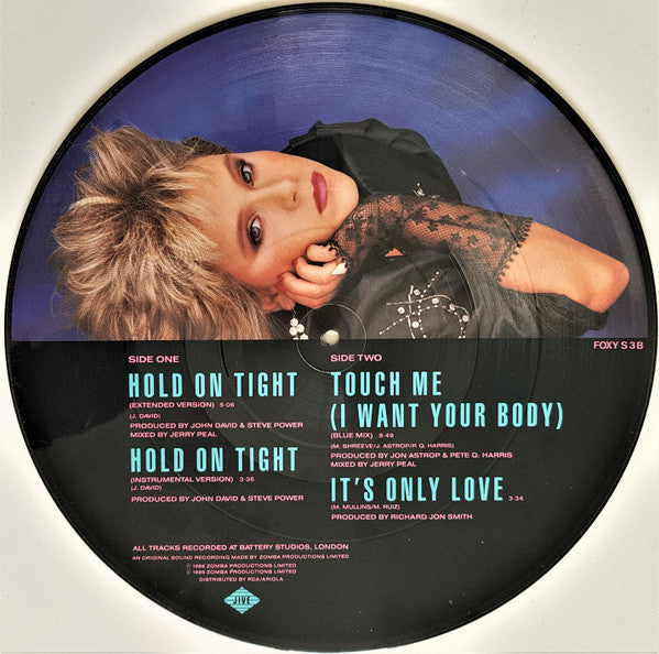 Samantha Fox : Hold On Tight (12", Single, Pic)