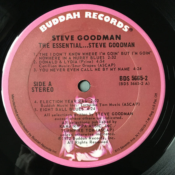 Steve Goodman : The Essential...Steve Goodman (2xLP, Comp, Ter)