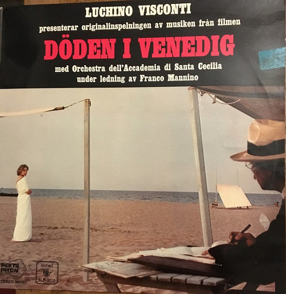 Luchino Visconti, Orchestra dell'Accademia Nazionale di Santa Cecilia, Franco Mannino : Döden I Venedig (LP, Mono)