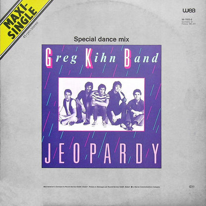 Greg Kihn Band : Jeopardy (12", Maxi)