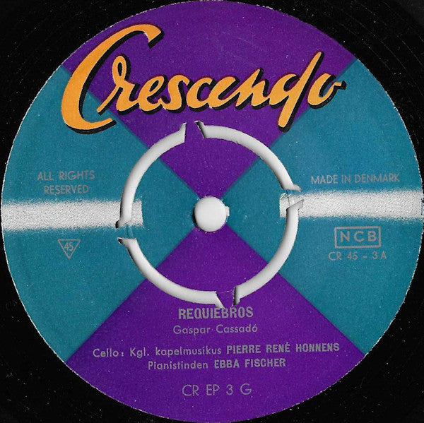 Ebba Fischer, Pierre René Honnens : Requiebros (7", EP)