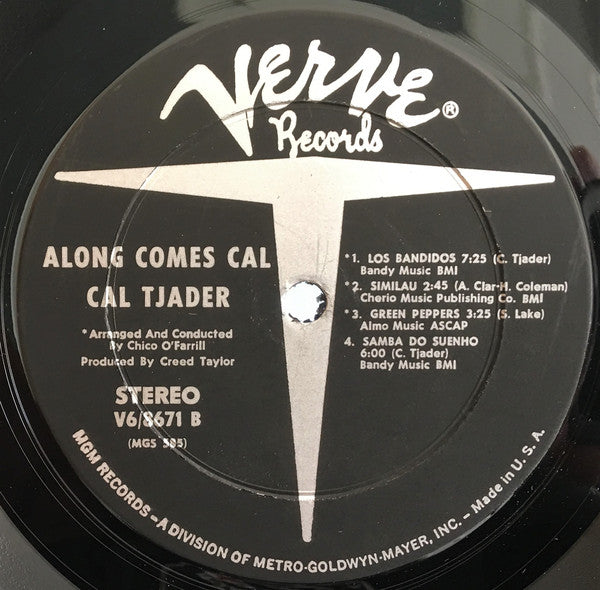 Cal Tjader : Along Comes Cal (LP, Album)