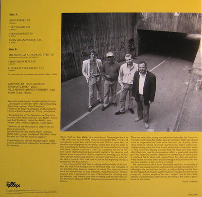 Lars Møller / Thomas Clausen / Niels-Henning Ørsted Pedersen / Jimmy Cobb : Copenhagen Groove (LP, Album)