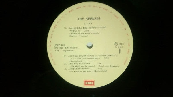 The Seekers : Live (LP)