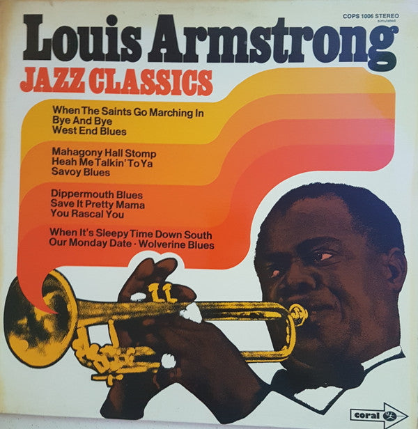 Louis Armstrong : Jazz Classics (LP, Comp, TEL)