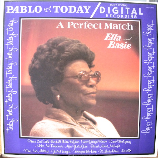 Ella Fitzgerald And Count Basie : A Perfect Match (LP, Album, RP, Red)