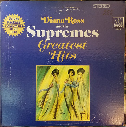 The Supremes : Greatest Hits (2xLP, Comp, Gat)