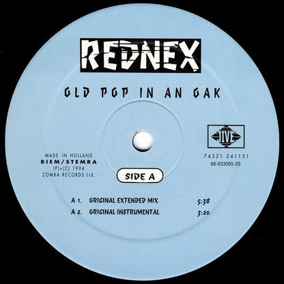 Rednex : Old Pop In An Oak (12", Single)