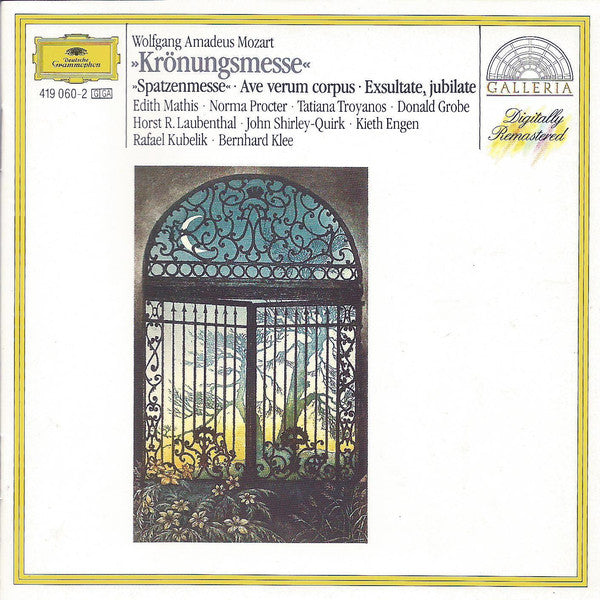 Wolfgang Amadeus Mozart : »Krönungsmesse« · »Spatzenmesse« · Ave Verum Corpus · Exsultate, Jubilate (CD, Comp, RM)