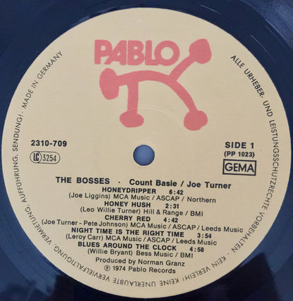 Count Basie / Big Joe Turner : The Bosses (LP, Album)