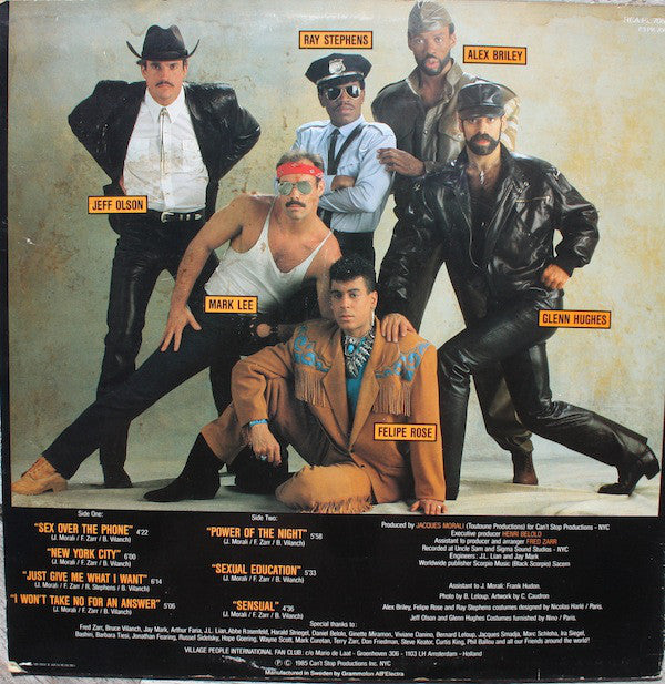 Village People : Sex Over The Phone (LP, Album)