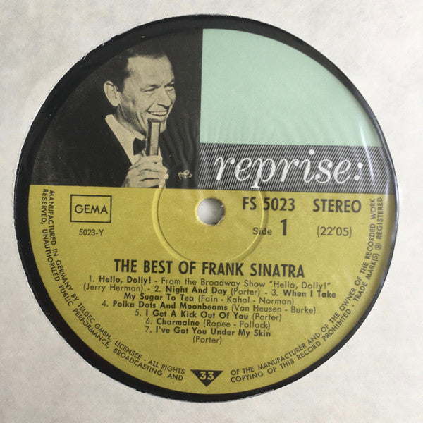 Frank Sinatra : 25 Years Of Sinatra - The Best Of Frank Sinatra (LP, Comp)