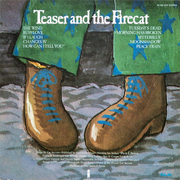 Cat Stevens : Teaser And The Firecat (LP, Album, RP, Gat)