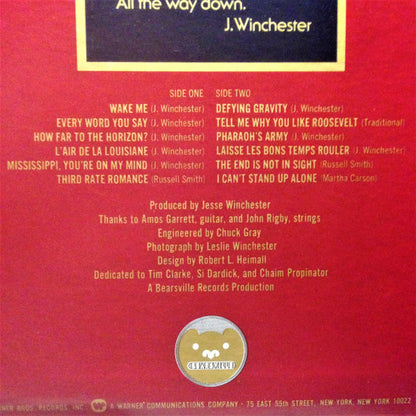 Jesse Winchester : Learn To Love It (LP, Album, Pit)