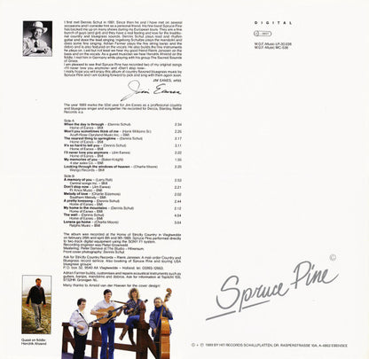 Spruce Pine : Won't You Sometimes Think Of Me (LP, Album)