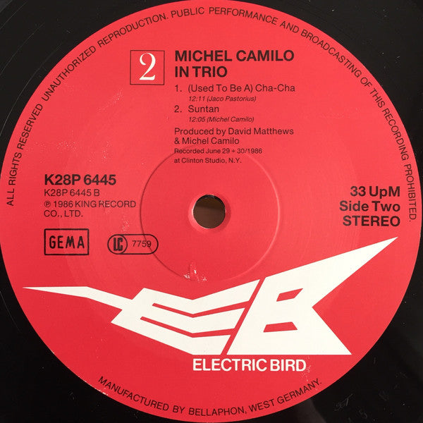 Michel Camilo : In Trio (LP, Album)