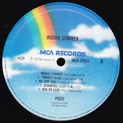 Poco (3) : Indian Summer (LP, Album, RE)