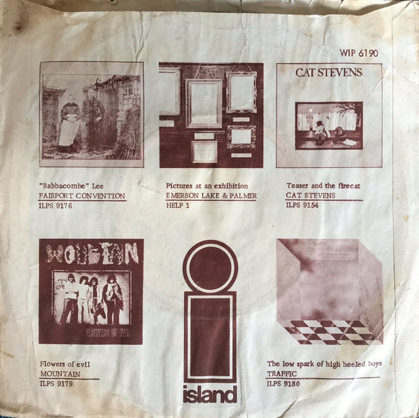 Cat Stevens : Oh Very Young (7", Single)