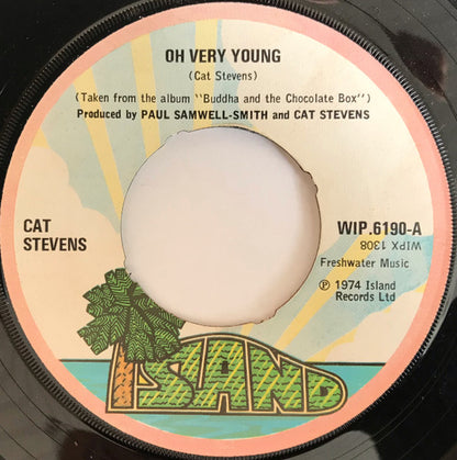 Cat Stevens : Oh Very Young (7", Single)