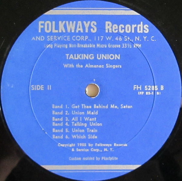 Pete Seeger & Chorus / The Almanac Singers : The Original Talking Union With The Almanac Singers & Other Union Songs With Pete Seeger & Chorus (LP, RE)