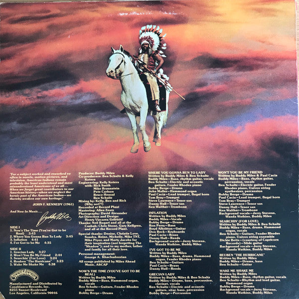 Buddy Miles : Bicentennial Gathering Of The Tribes (LP, Album)