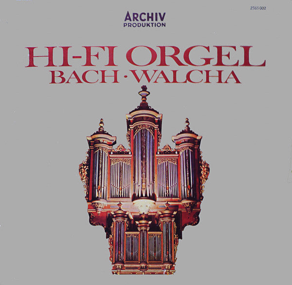 Johann Sebastian Bach · Helmut Walcha : Hi-Fi Orgel (LP, Smplr)