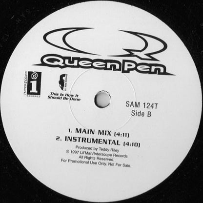 Queen Pen : Man Behind The Music (12", Promo)