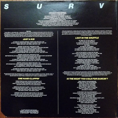 Randy Bachman : Survivor (LP, Album, All)