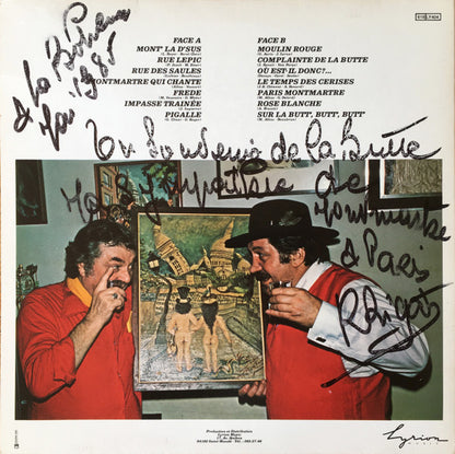 Maurice Albas, René Rigat : Montmartre Qui Chante (LP, Album, Gat)
