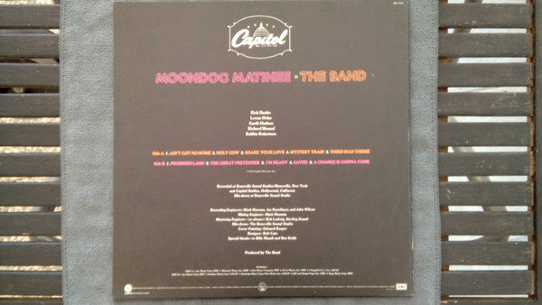 The Band : Moondog Matinee (LP, Album, MP, Pos)